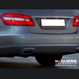 Mercedes-Benz E-Class W212 Rear Diffuser - PU Material - 4 Door